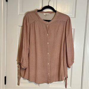Treasure & Bond | Printed Blouse, Size 2X, - NWOT